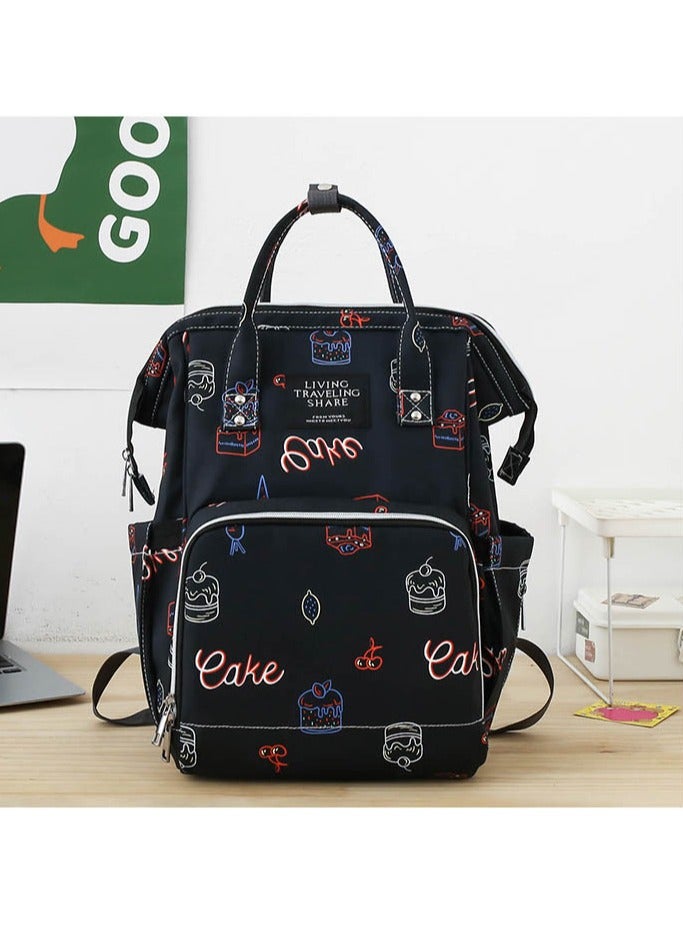 Portable Large Capacity Leisure Multifunctional Backpack, Baby Stroller Hanging Bag - Image 4